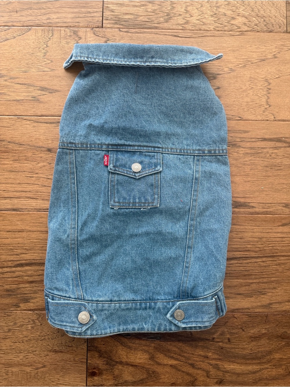 Levi's X Target Blue Denim Trucker-Style Dog Coat